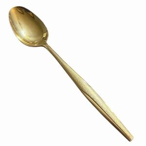 Antigua (Gold Electroplate) Flatware Royalton Florentine Soup Spoon‎ Replacement